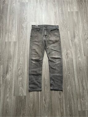 Levi’s Faded Black Jeans 32x28.5 Slim Tapered Vintage Wash